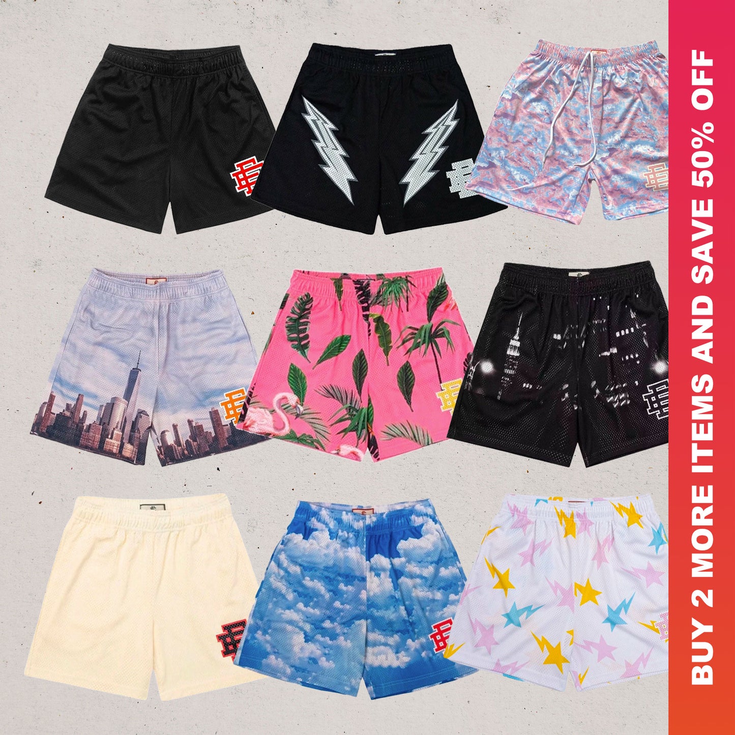 EricMix EE Shorts Buy 1 Get 1 FREE!